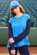 90's Long Sleeve - Blue Slush