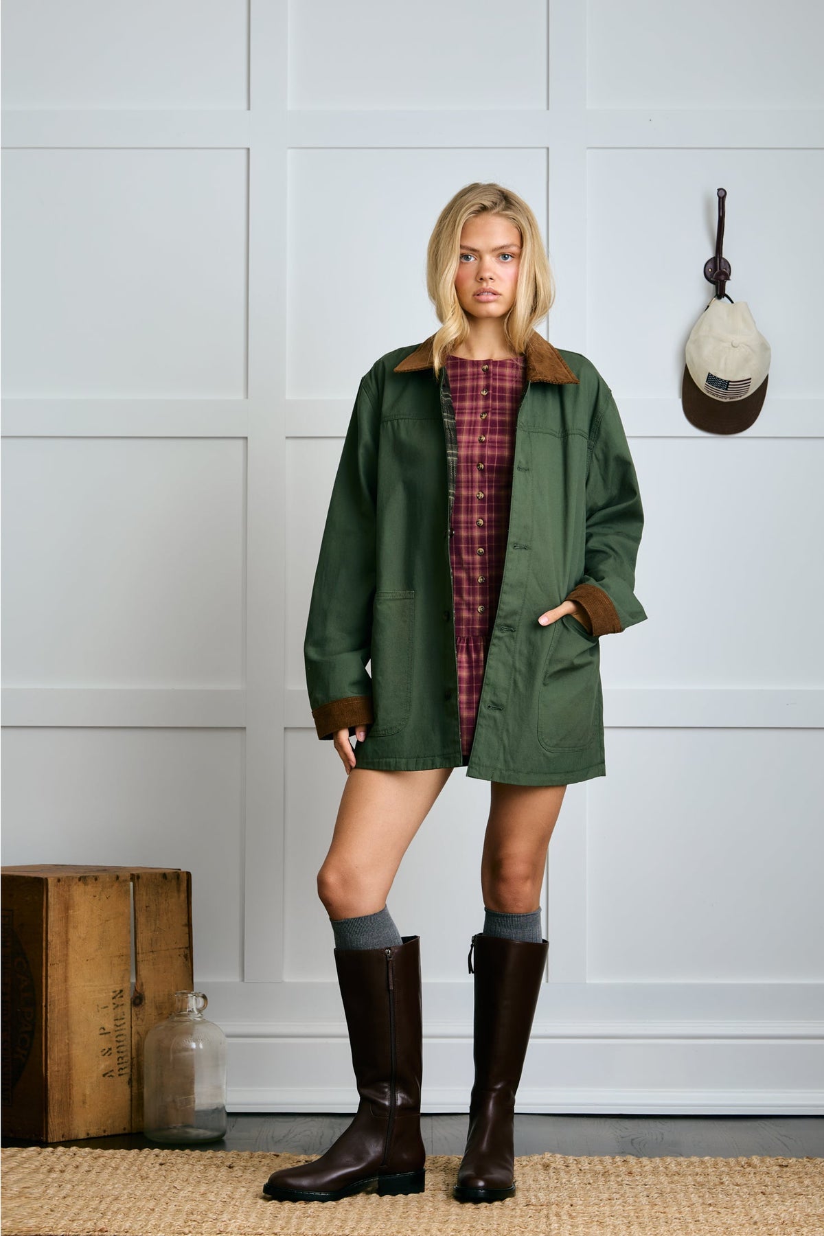 The Whitman Jacket - Moss
