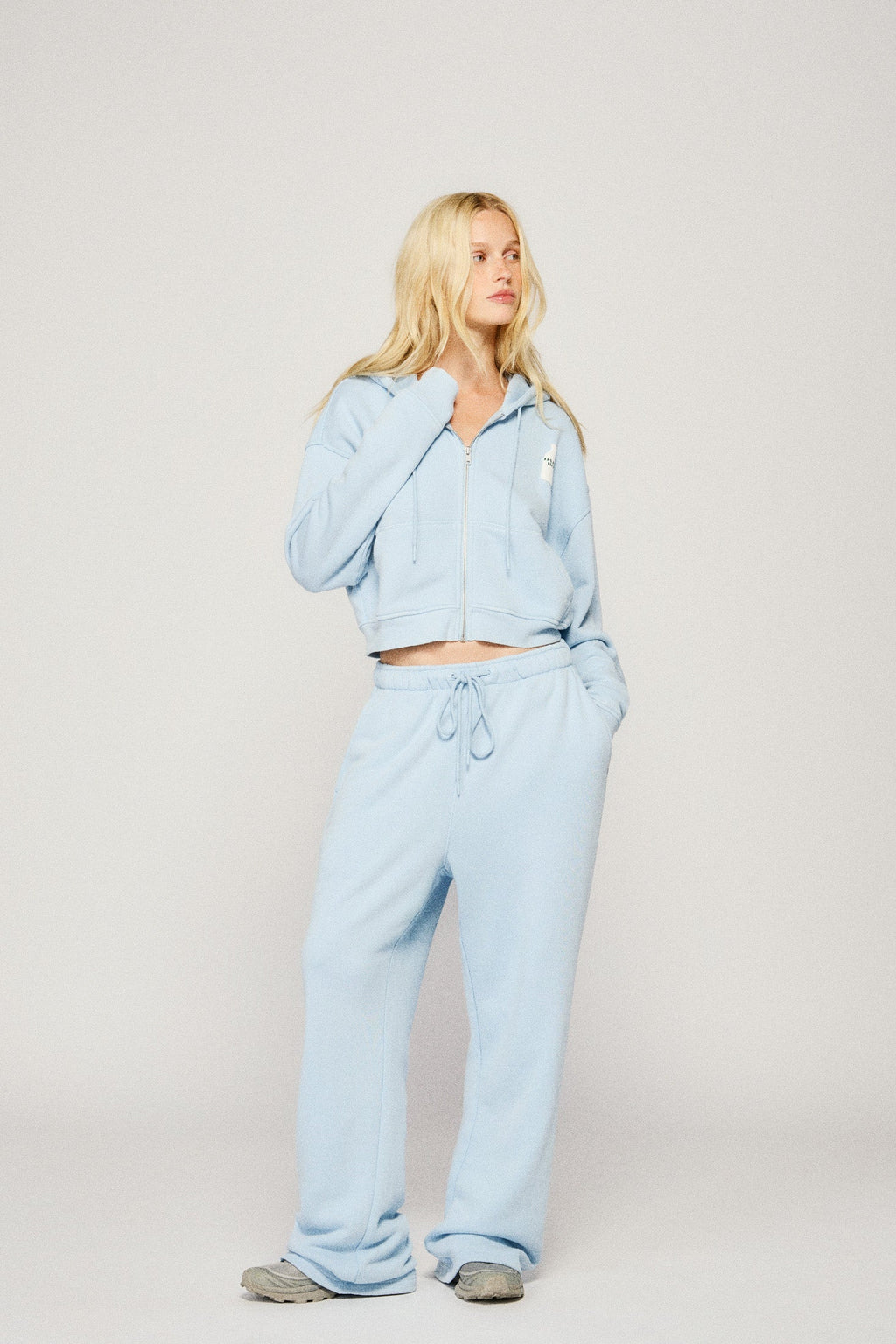 Milk Bottle Sweatpant - Icy Blue