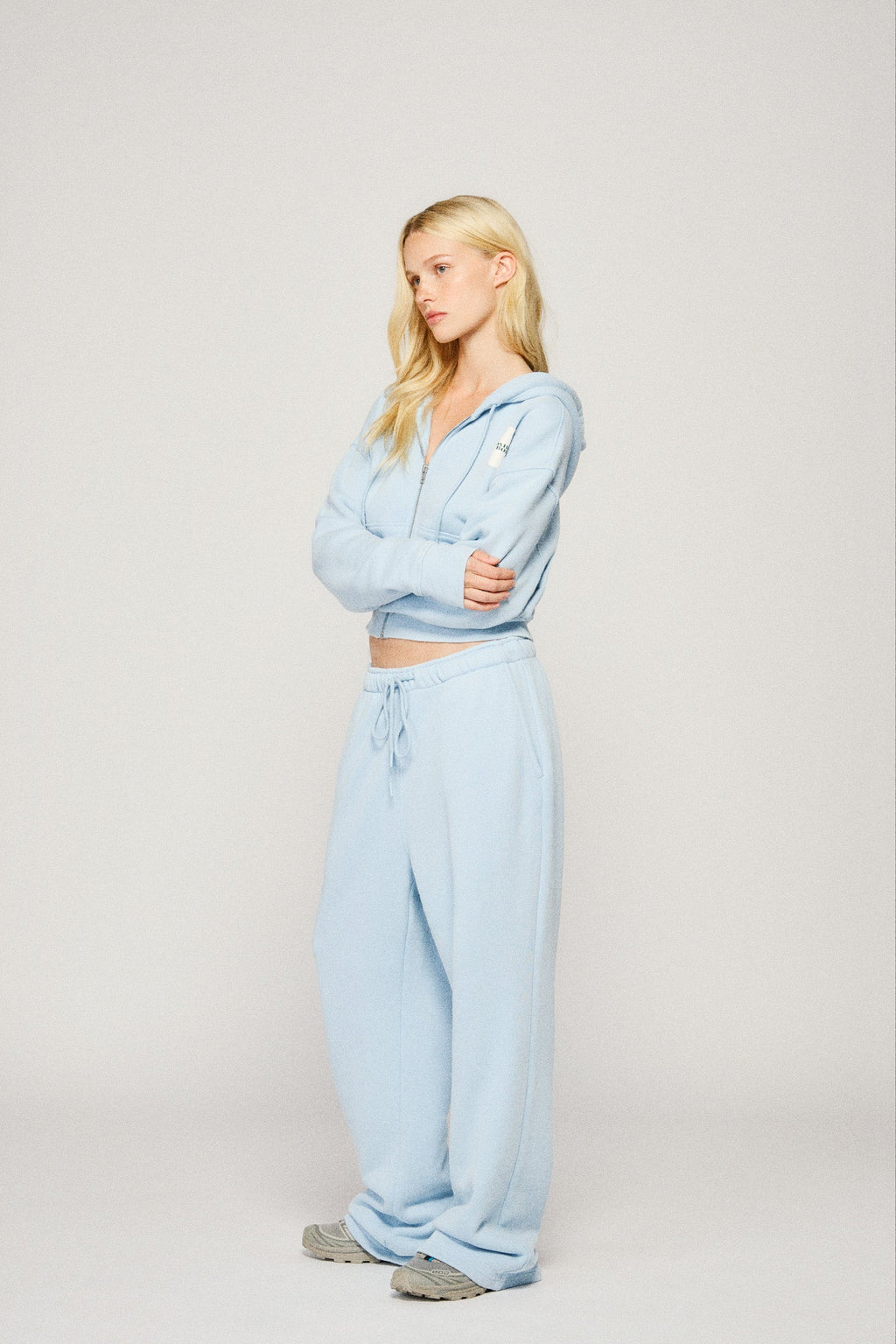 Milk Bottle Sweatpant - Icy Blue