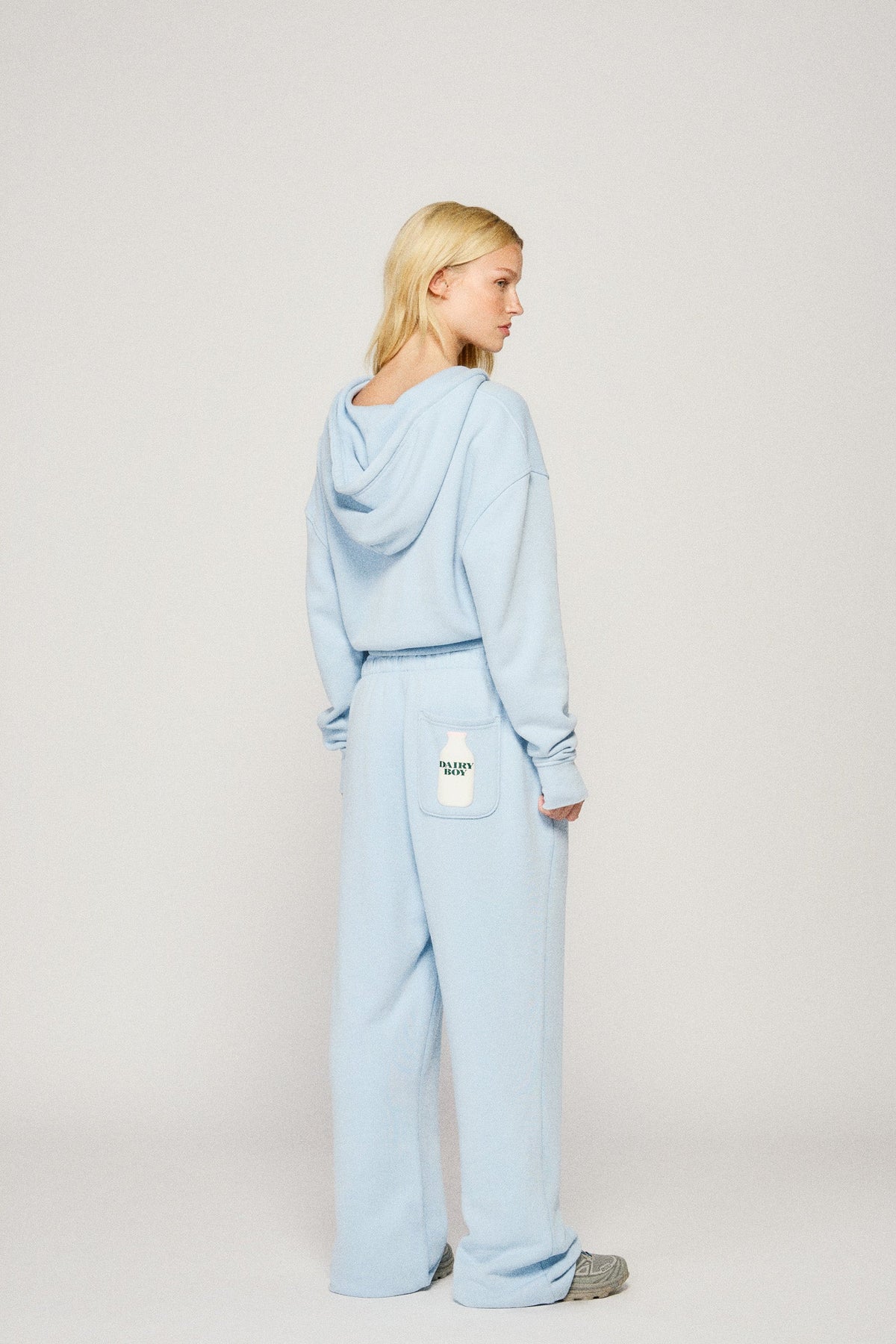 Milk Bottle Sweatpant - Icy Blue