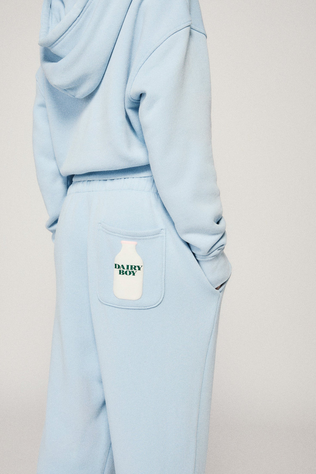 Milk Bottle Sweatpant - Icy Blue