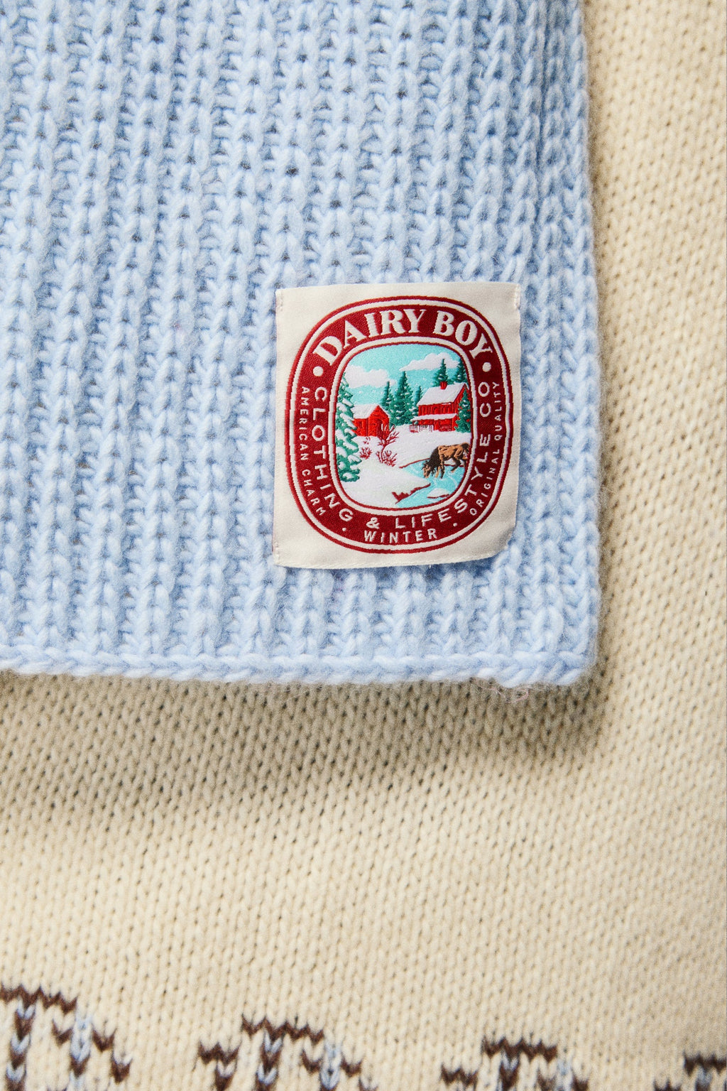 Winter Scarf - Powder Blue