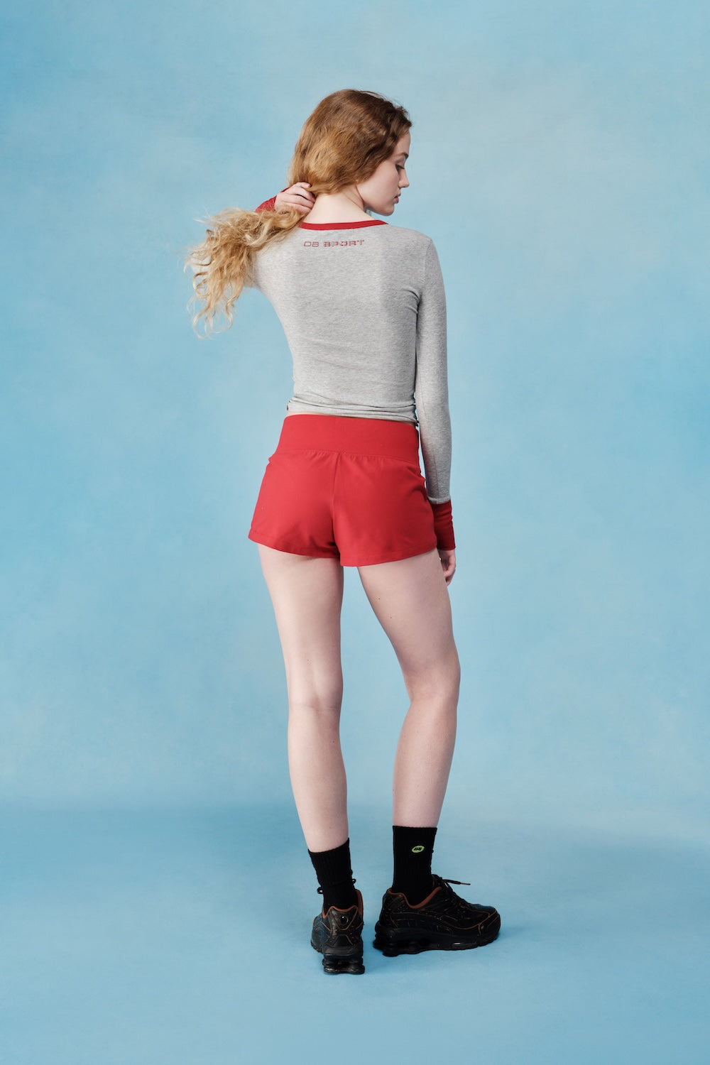 Low Rise Errand Short - Cherry Red