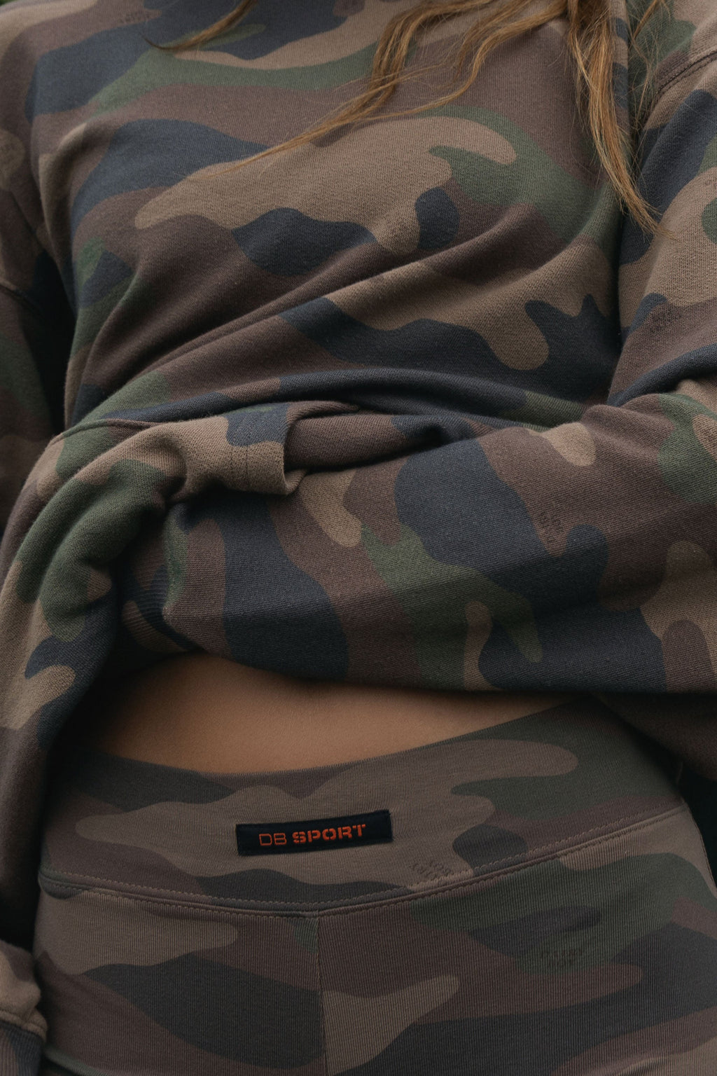 The Oversized Hoodie - Decoy Camo in Earth