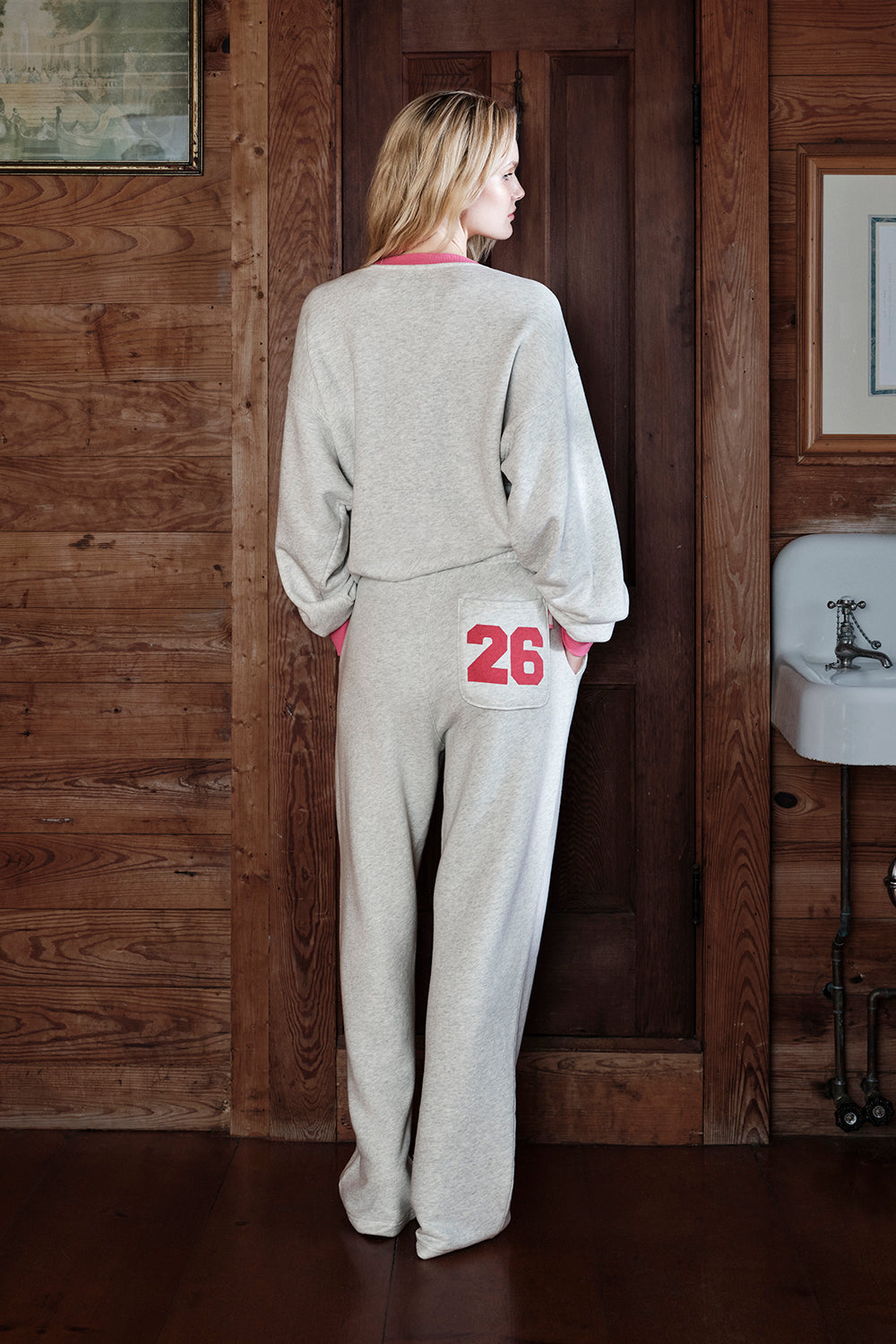 Biggest Catch Crewneck - Heather Grey