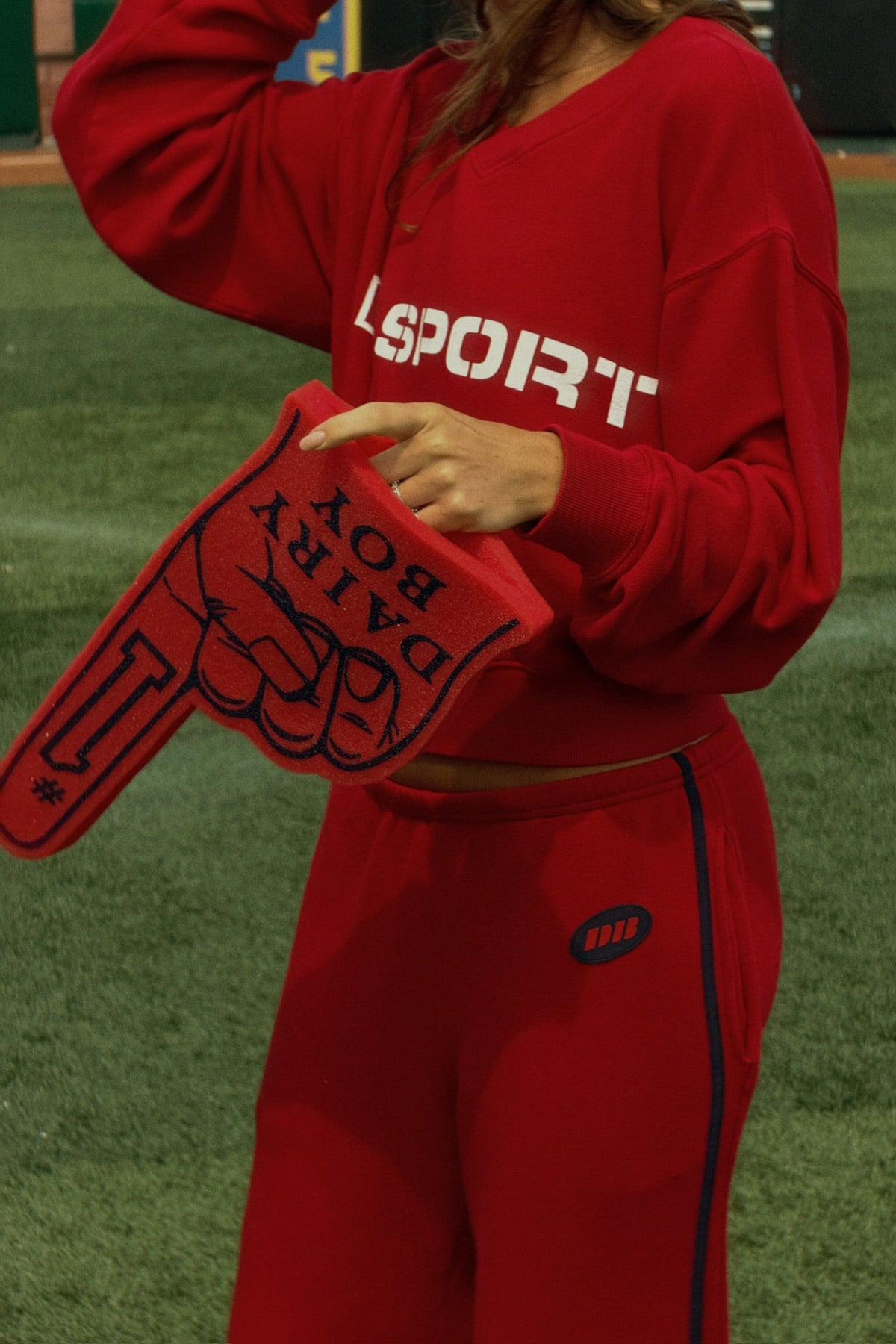 Foam Finger - Cherry Red