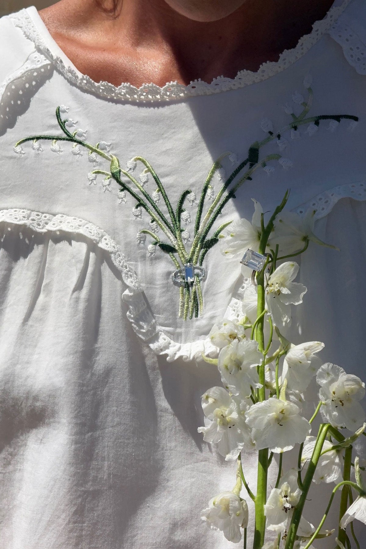 Forever Babydoll Dress - Soft White