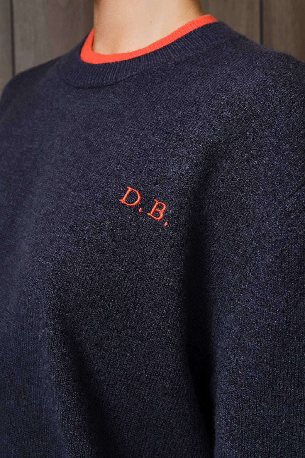 Double Layered Sweater - Stone