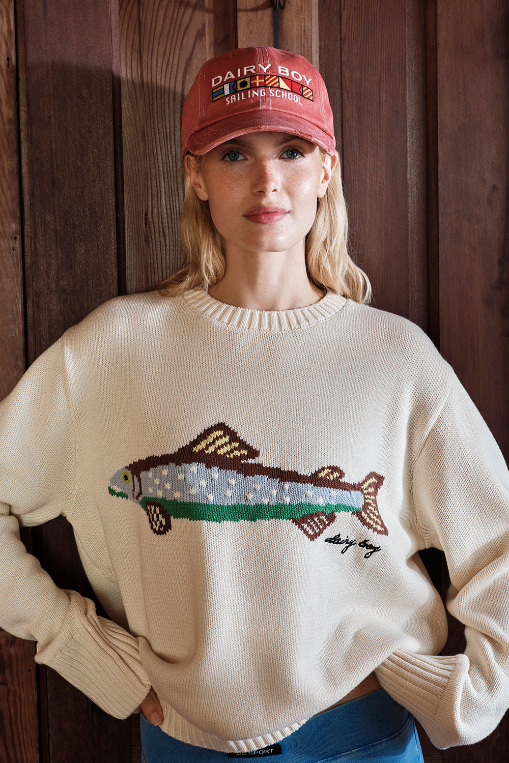 The Fisherman's Daughter Sweater - Oyster