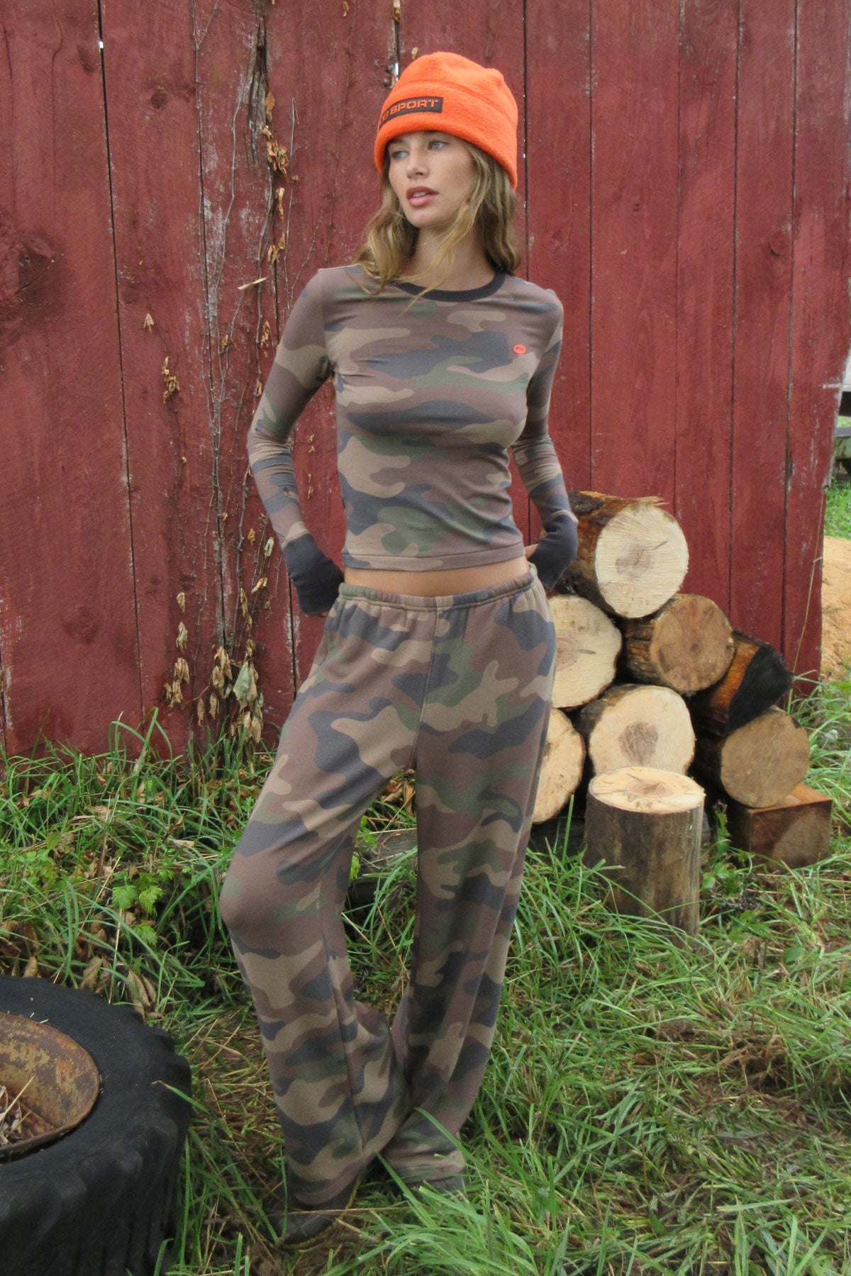 The Yummy Pant - Decoy Camo in Earth