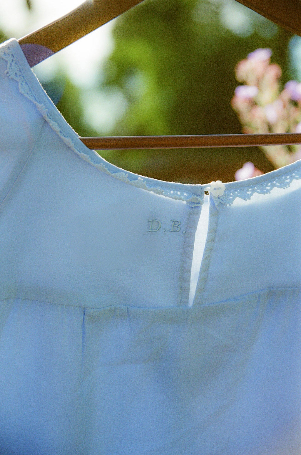 Forever Babydoll Dress - Soft Blue