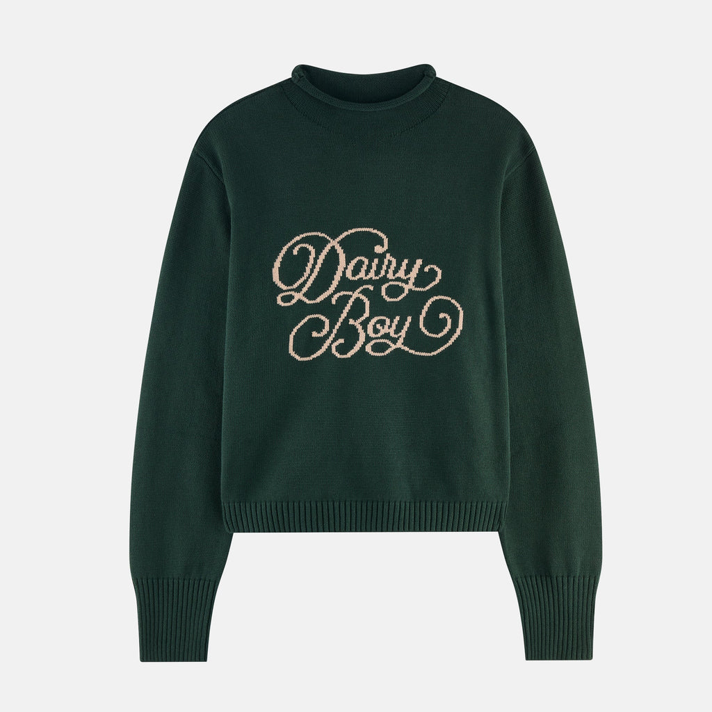 The Signature Sweater - Dark Green