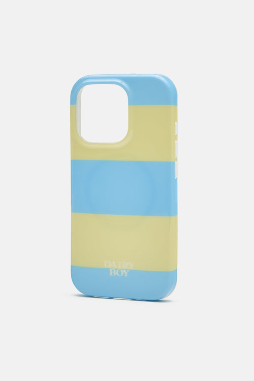 Cashmere Phone Case - Bluebird Stripe