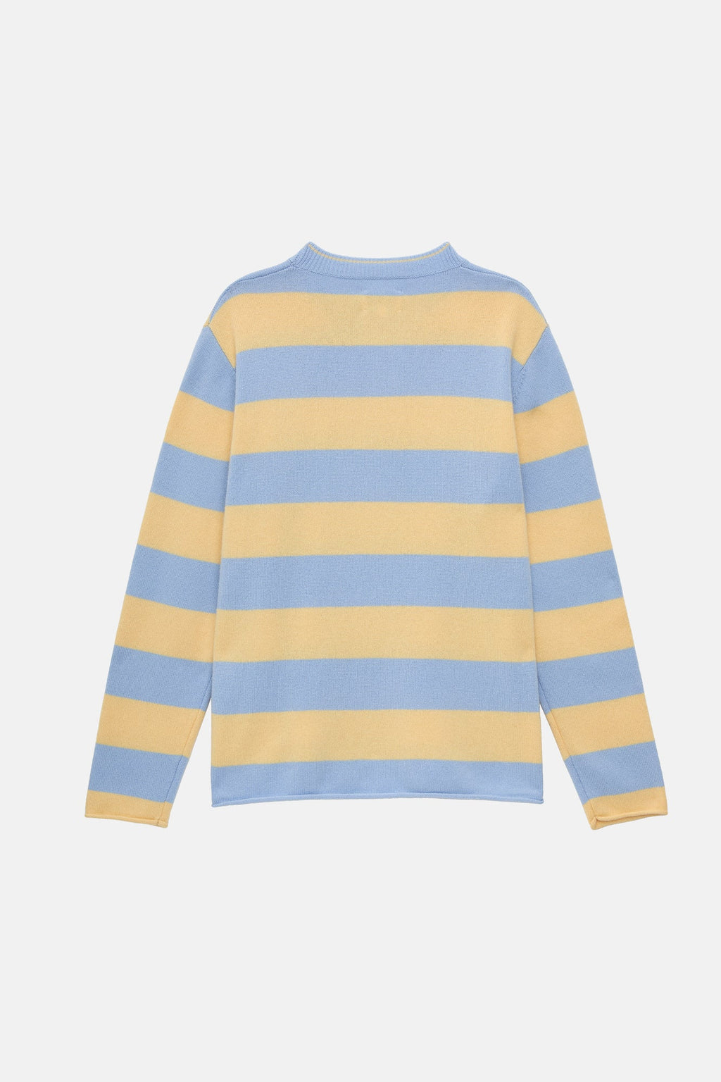 The Cashmere Pullover - Bluebird Stripe