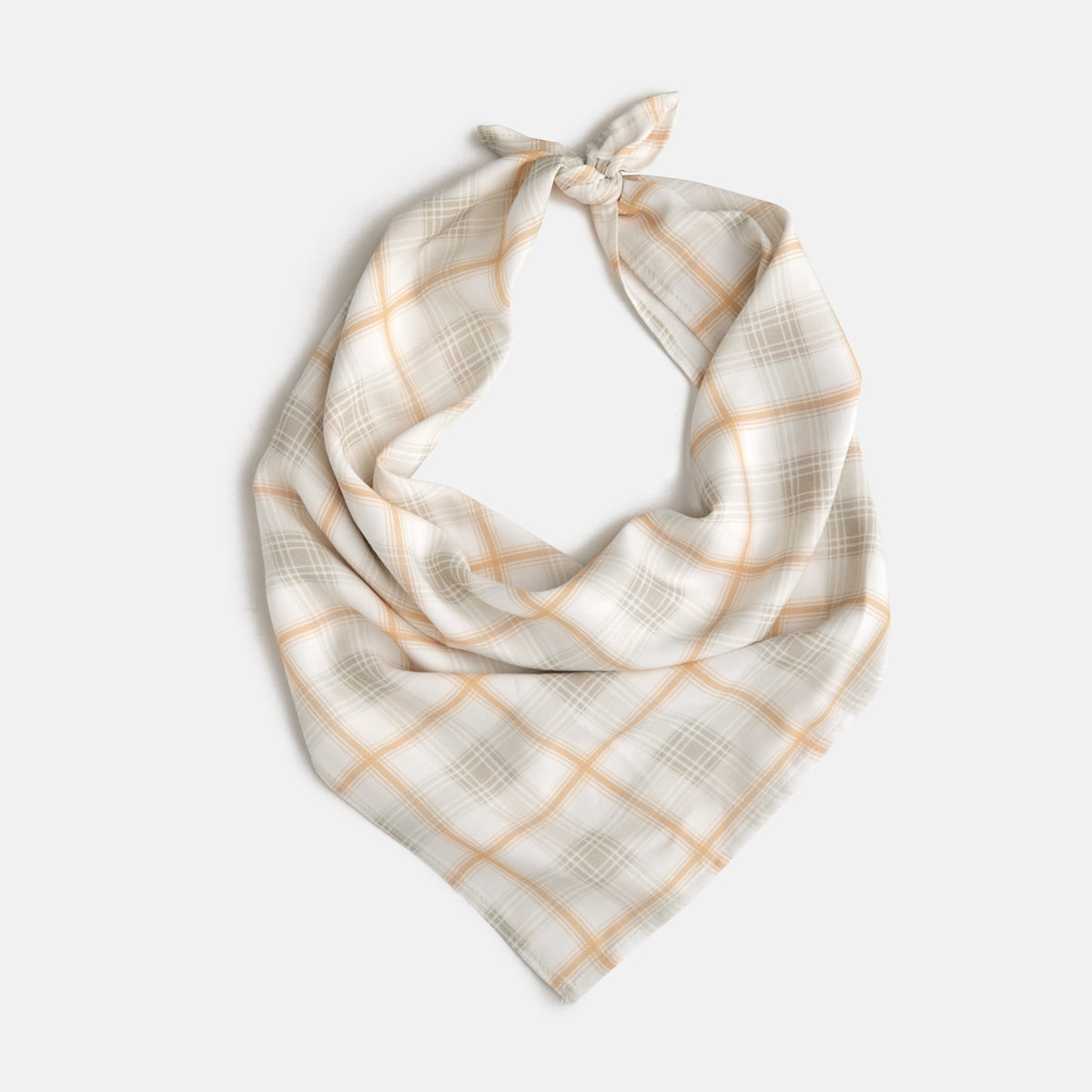 Garden Bed Headscarf - Sailor Plaid