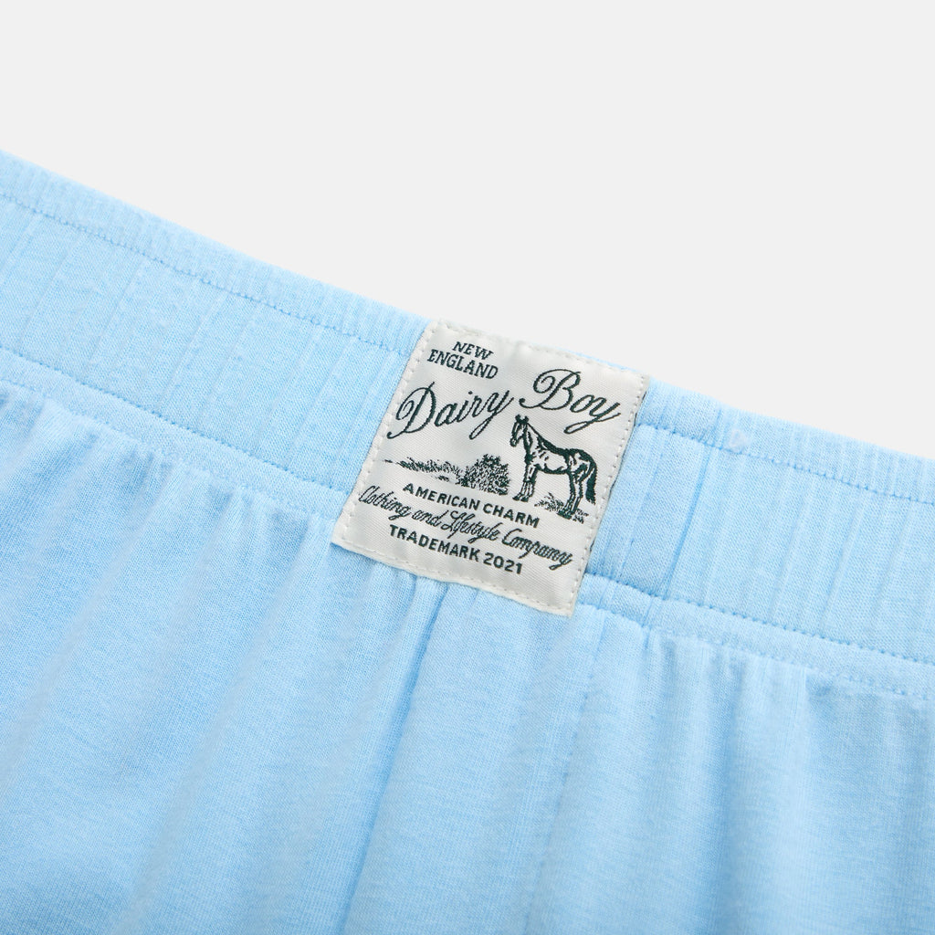 Garden Bed Sleep Set - Pumpkin in Cool Blue