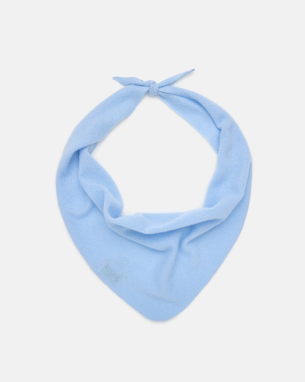 Cashmere Triangle Scarf - Bluebird