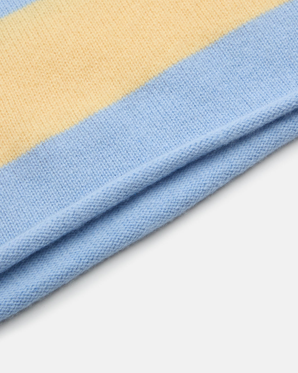 The Cashmere Pullover - Bluebird Stripe
