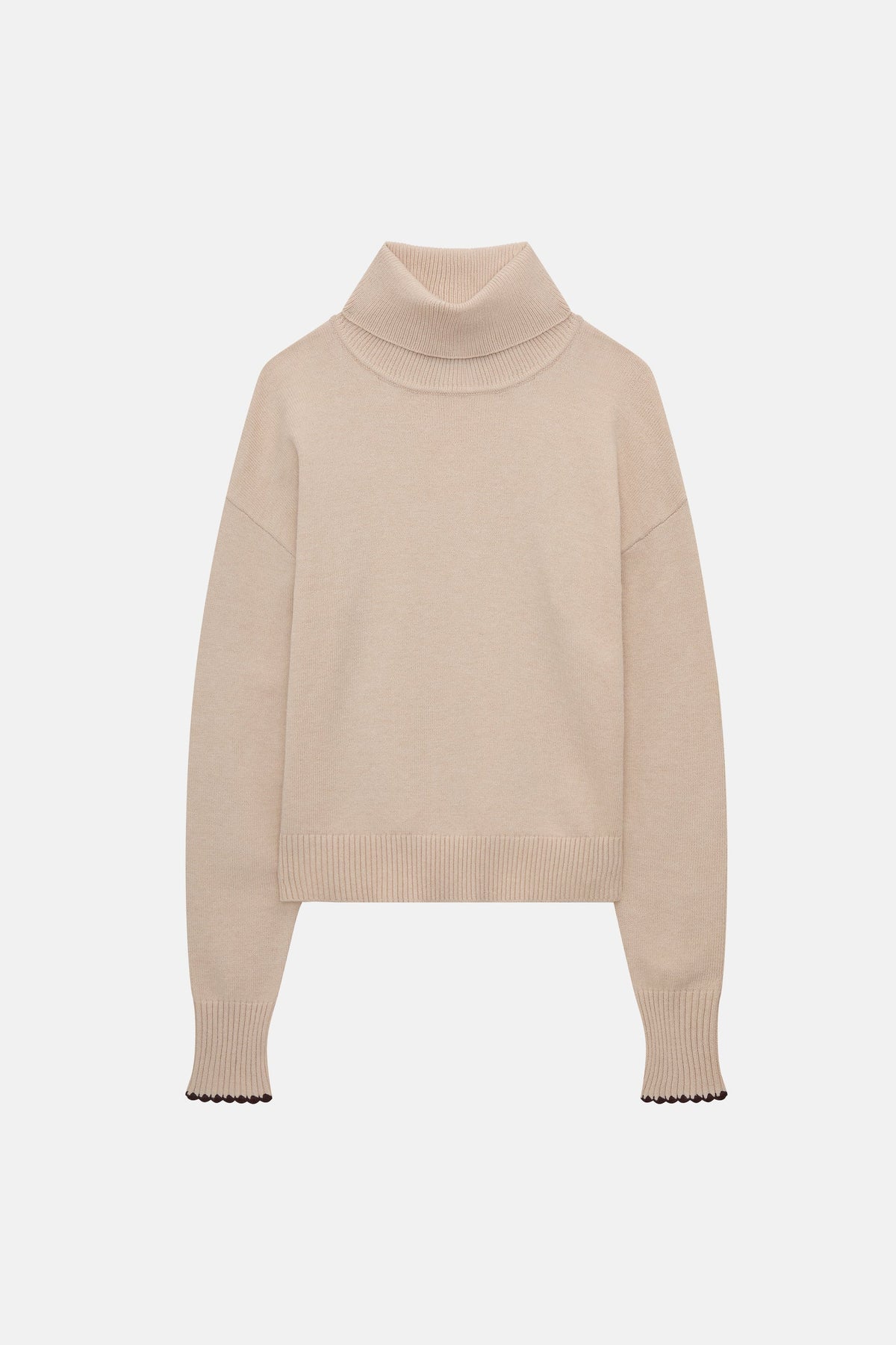 Ellie Turtleneck - Oat