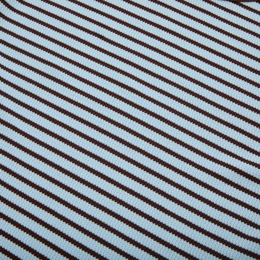 The Everyday Thermal - Blue and Brown Pinstripe