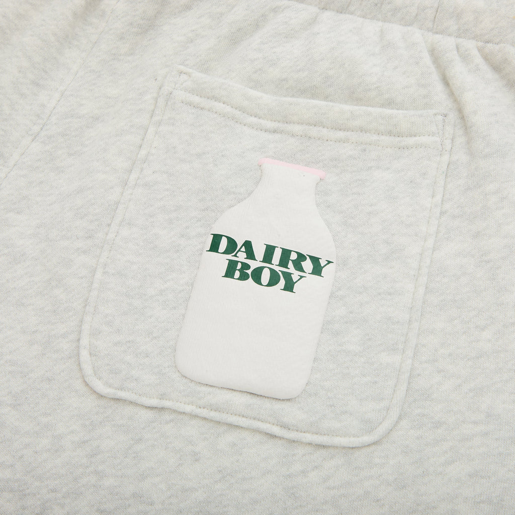 Milk Bottle Sweatpant - Heather Grey