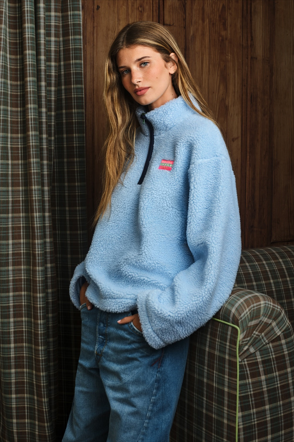 Mountain Fleece - Carolina Blue