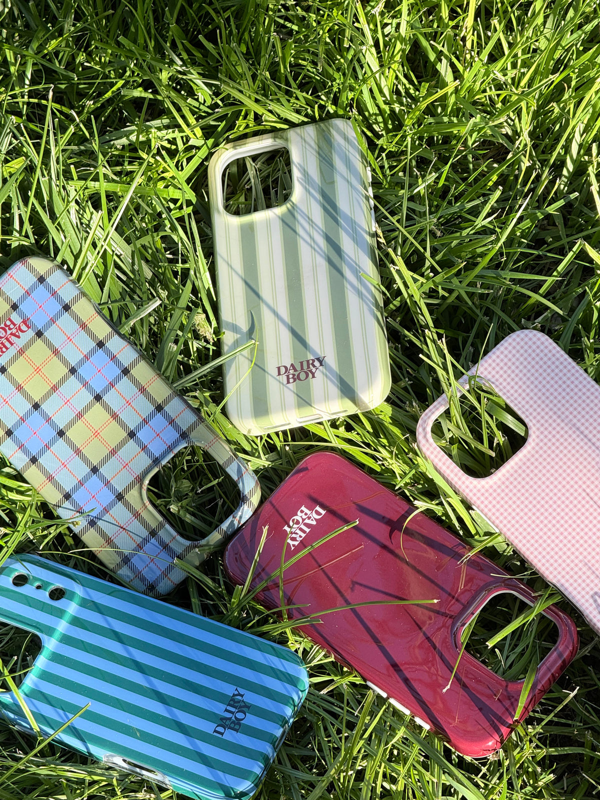Farm Friends Phone Case - Scottish Plaid