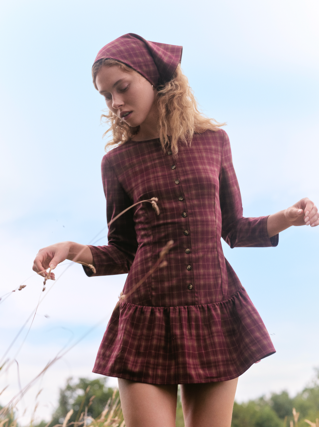Meadow Headscarf - Aspen