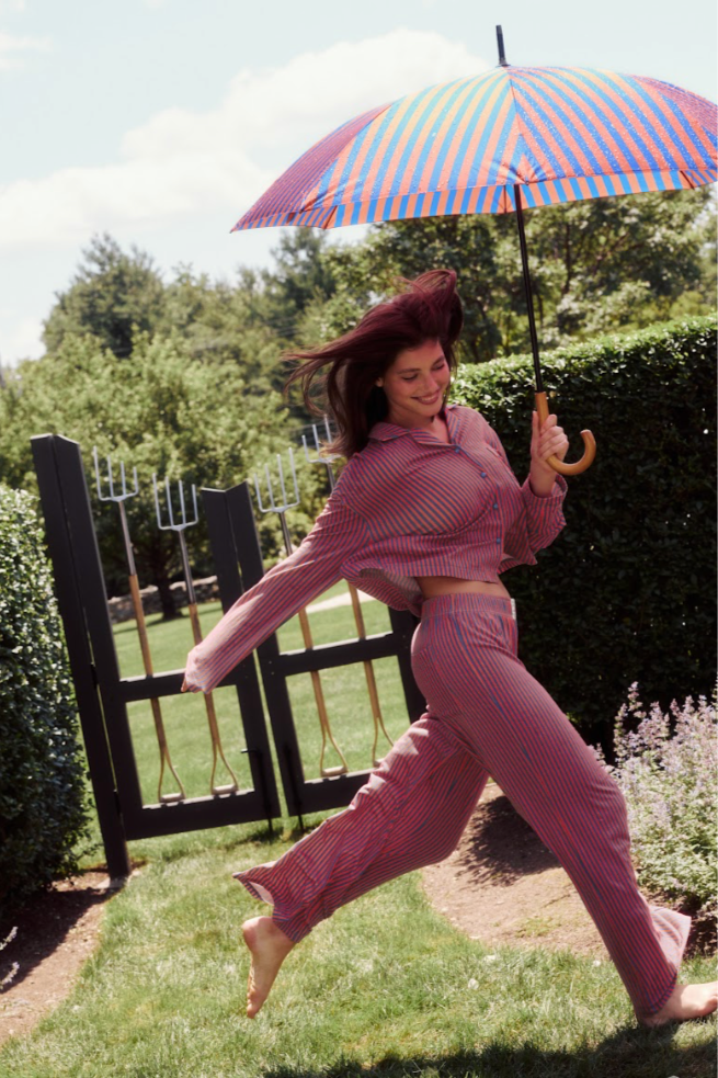 Garden Bed Umbrella - Penny Lane